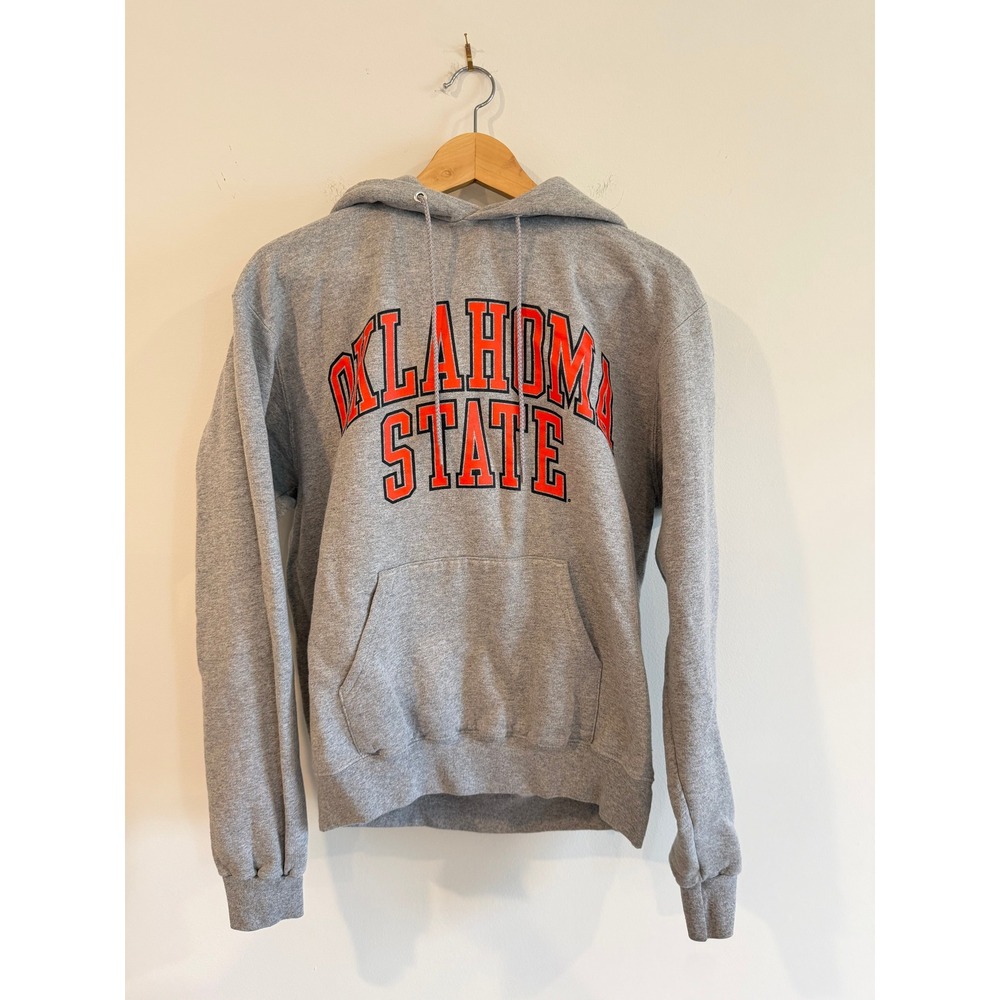 Champion Oklahoma State Cowboys Hoodie Mens Medium Gray Sweatshirt